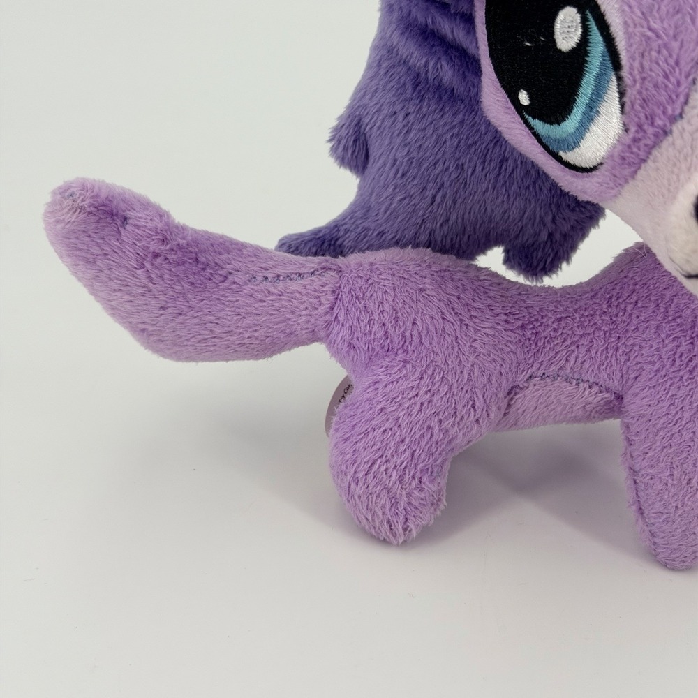 Hasbro Littlest Pet Shop Zoe Trent Dog 6" Plush Pet Figure (Hard to Find) - Picture 3 of 6